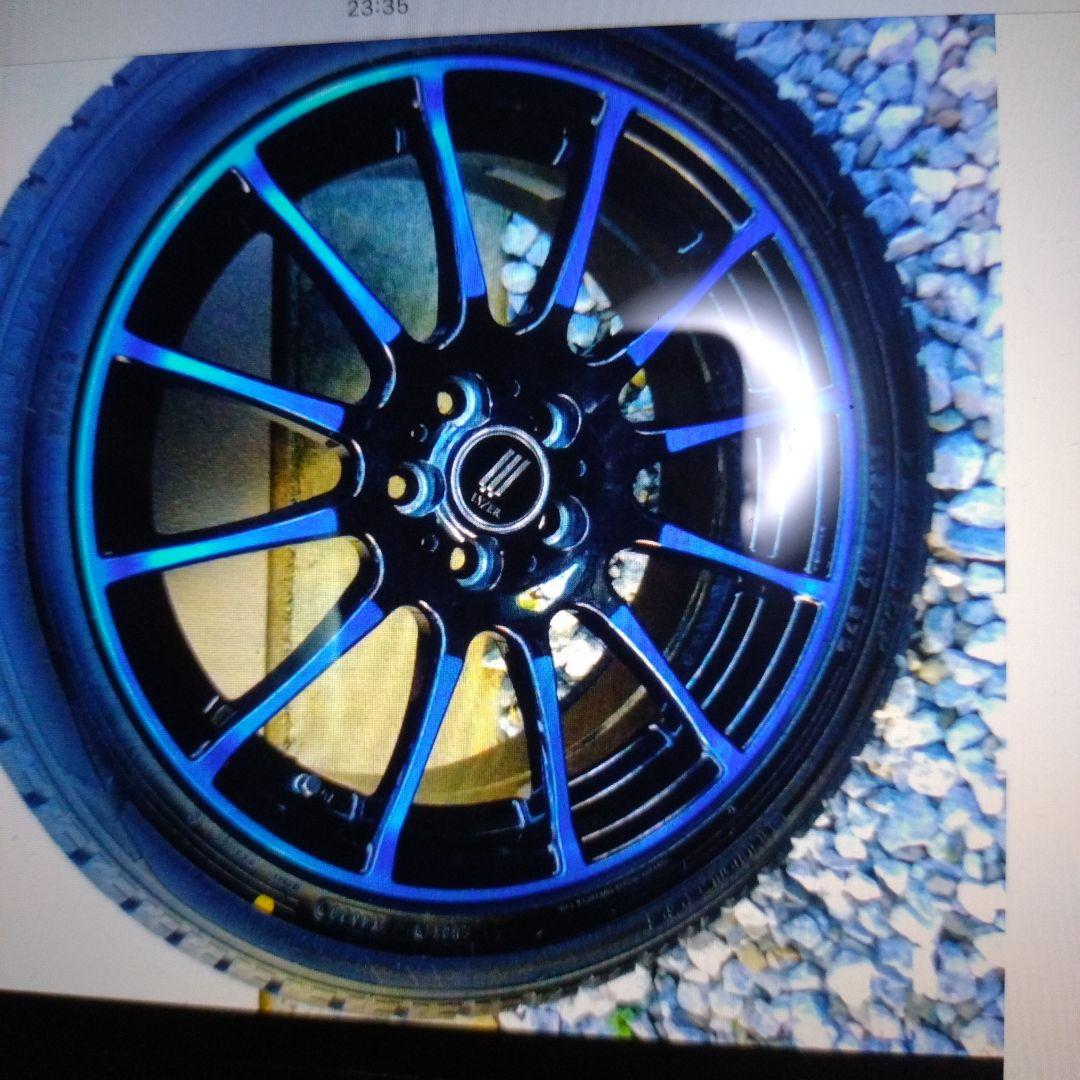 215/45R17 プリウス30スタッドレス＆ホイール　ブルーライン