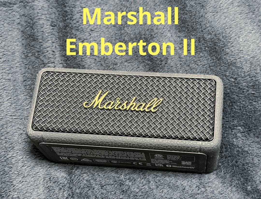 【正規品】Marshall Emberton Ⅱ Black and Brass