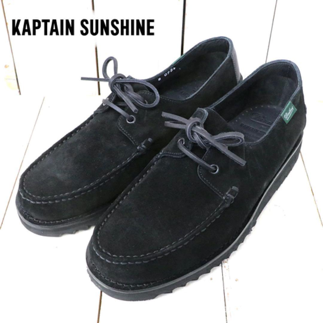 Kaptain Sunshine×PARABOOT デッキシューズ 26.0