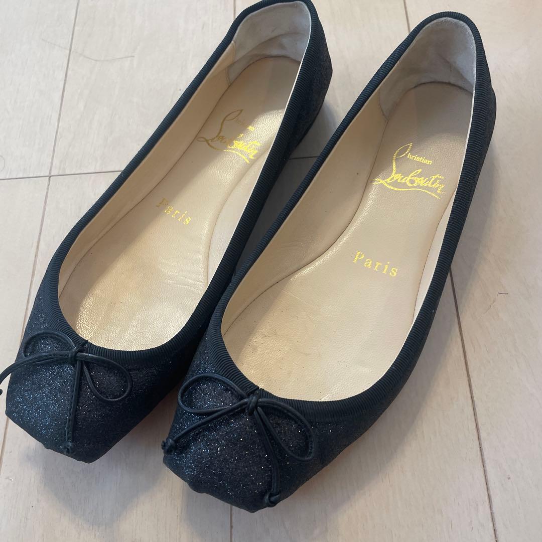 Christian Louboutin クリスチャンルブタン　バレエシューズ　黒