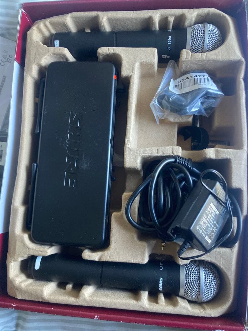 Shure SVX Wireless System デュアルマイク