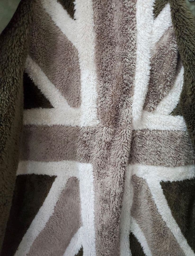 FRED PERRY モッズコート メンズ　M　ユニオンジャック　カーキ　緑