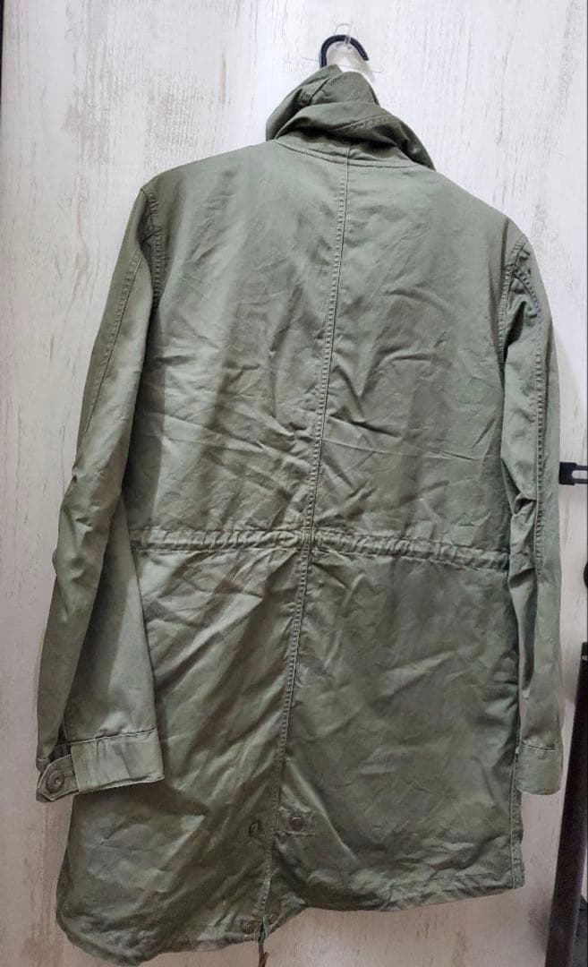 FRED PERRY モッズコート メンズ　M　ユニオンジャック　カーキ　緑