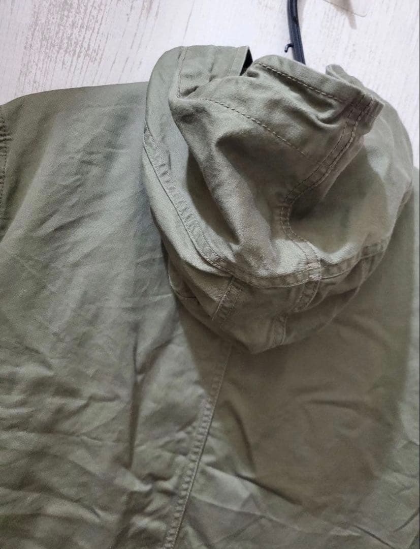 FRED PERRY モッズコート メンズ　M　ユニオンジャック　カーキ　緑