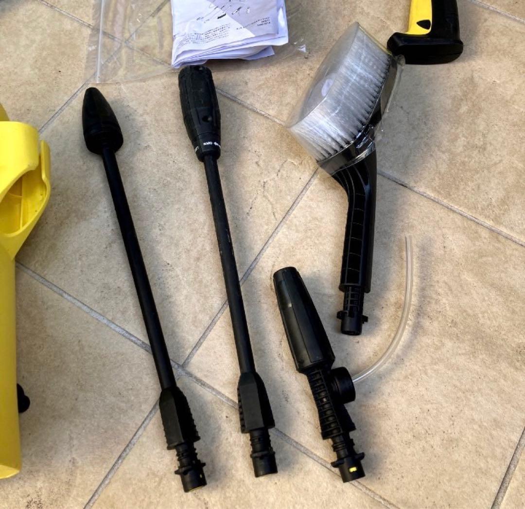 KARCHER★ k2ユニバーサルエディション高圧洗浄機 本体とノズルセット