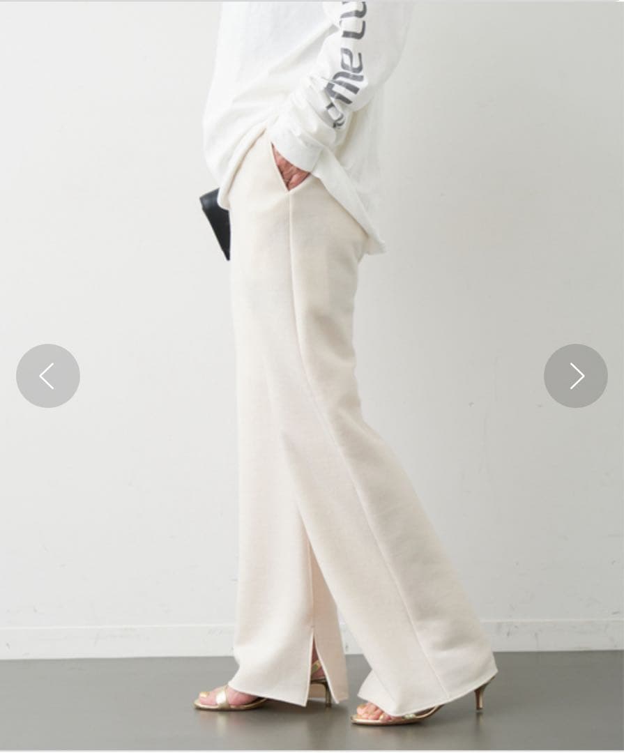 Deuxieme Classe⭐︎Prime wool⭐︎フリースパンツ⭐︎MUSE