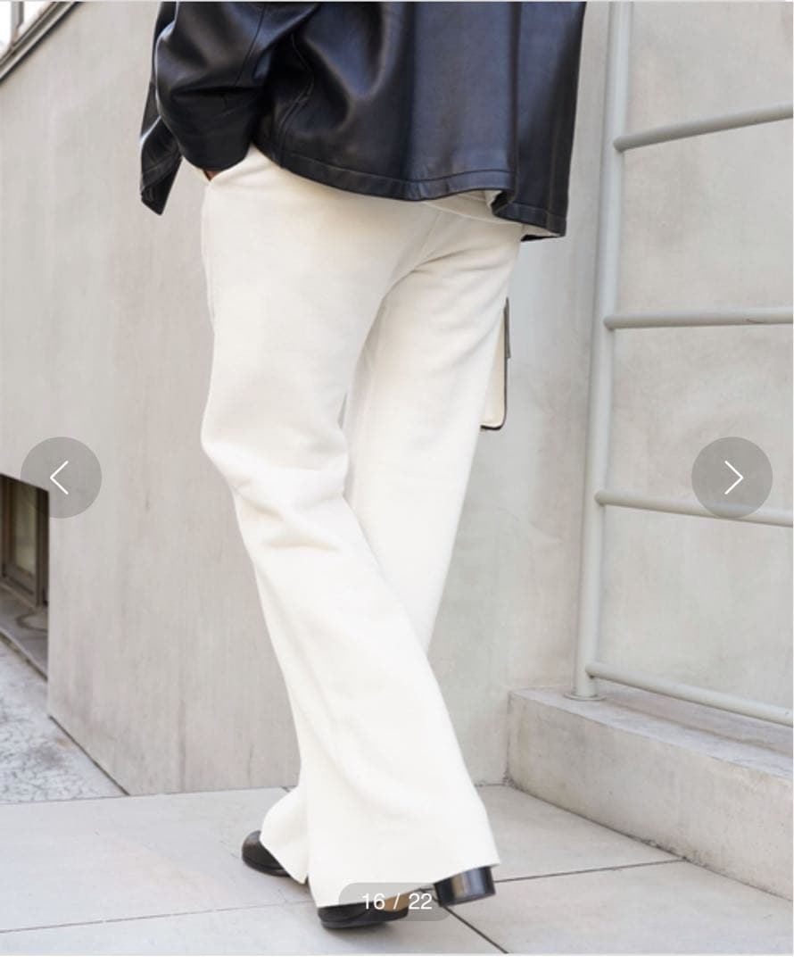 Deuxieme Classe⭐︎Prime wool⭐︎フリースパンツ⭐︎MUSE