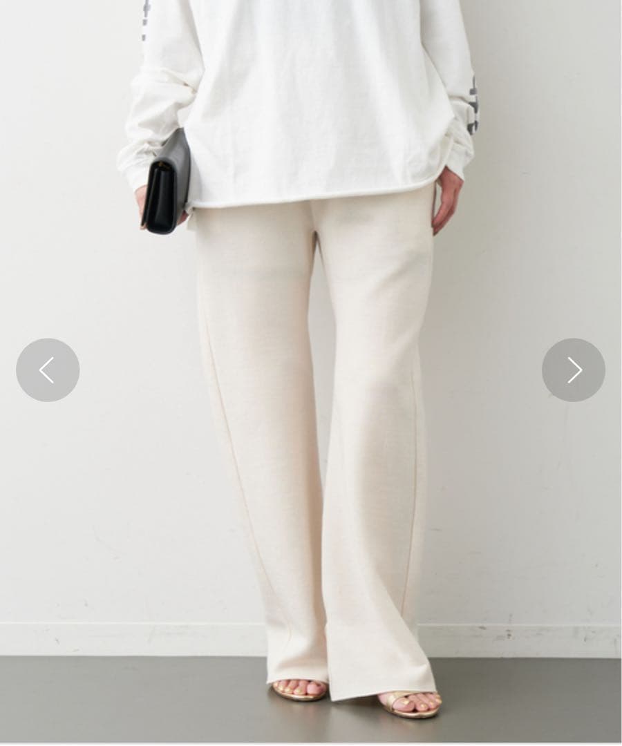 Deuxieme Classe⭐︎Prime wool⭐︎フリースパンツ⭐︎MUSE