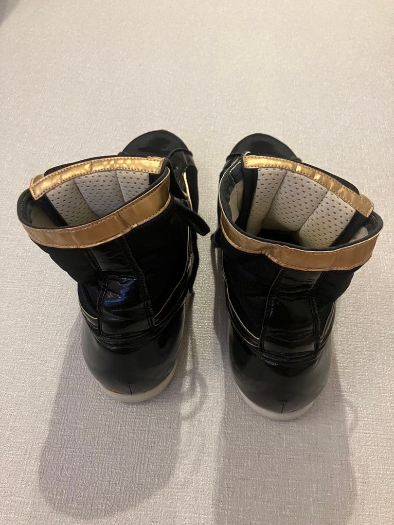 Mizuno ボクシングシューズ ブラック/ゴールド