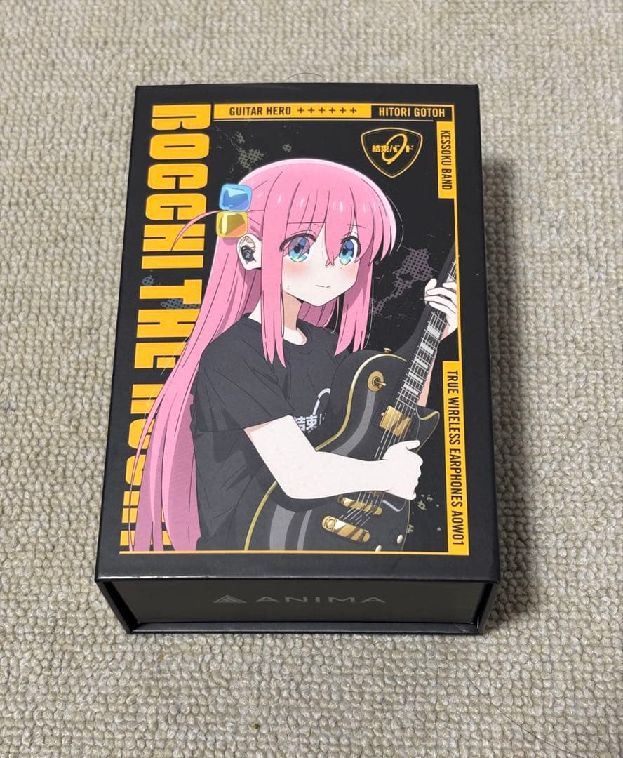 ANIMA ぼっちざろっく ワイヤレスイヤホン AOW01 ぼざろ 結束バンド