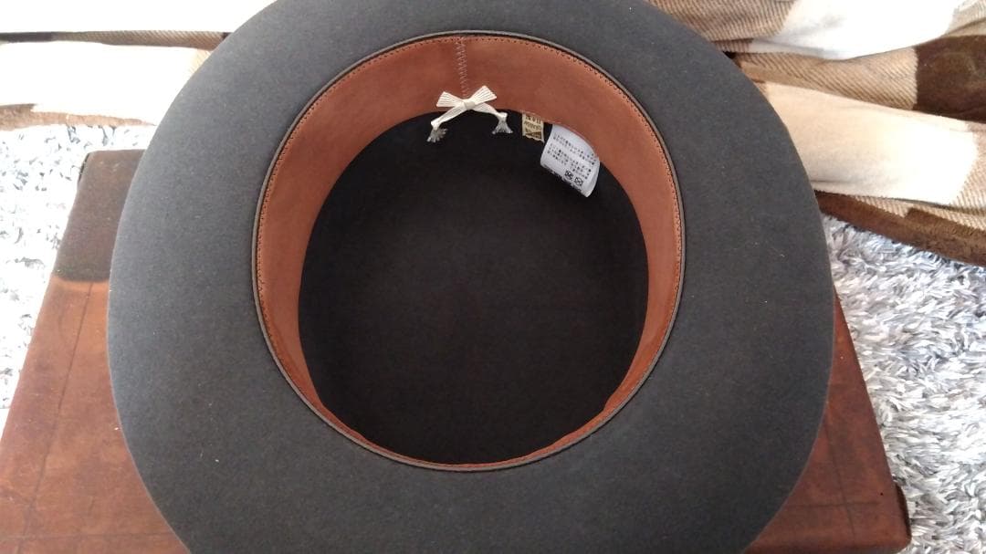 DRAGON HAT 中折れ帽 MOBO 7 3/8 60cm ダークグレー