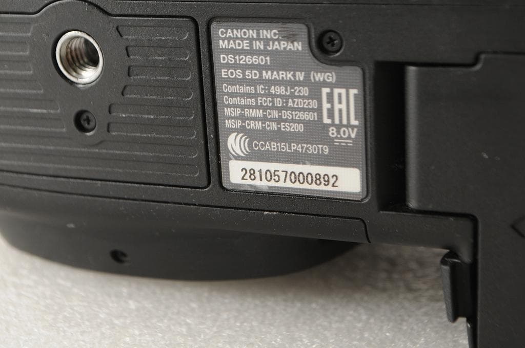 ★美品級★ Canon キヤノン 5D Mark Ⅳ