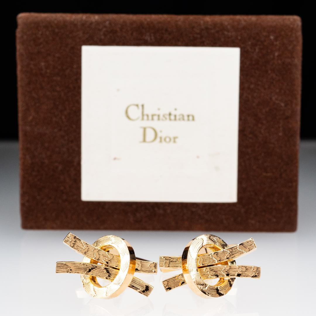 【希少】ヴィンテージ オールドディオール 1974年製 箱有 カフスボタン