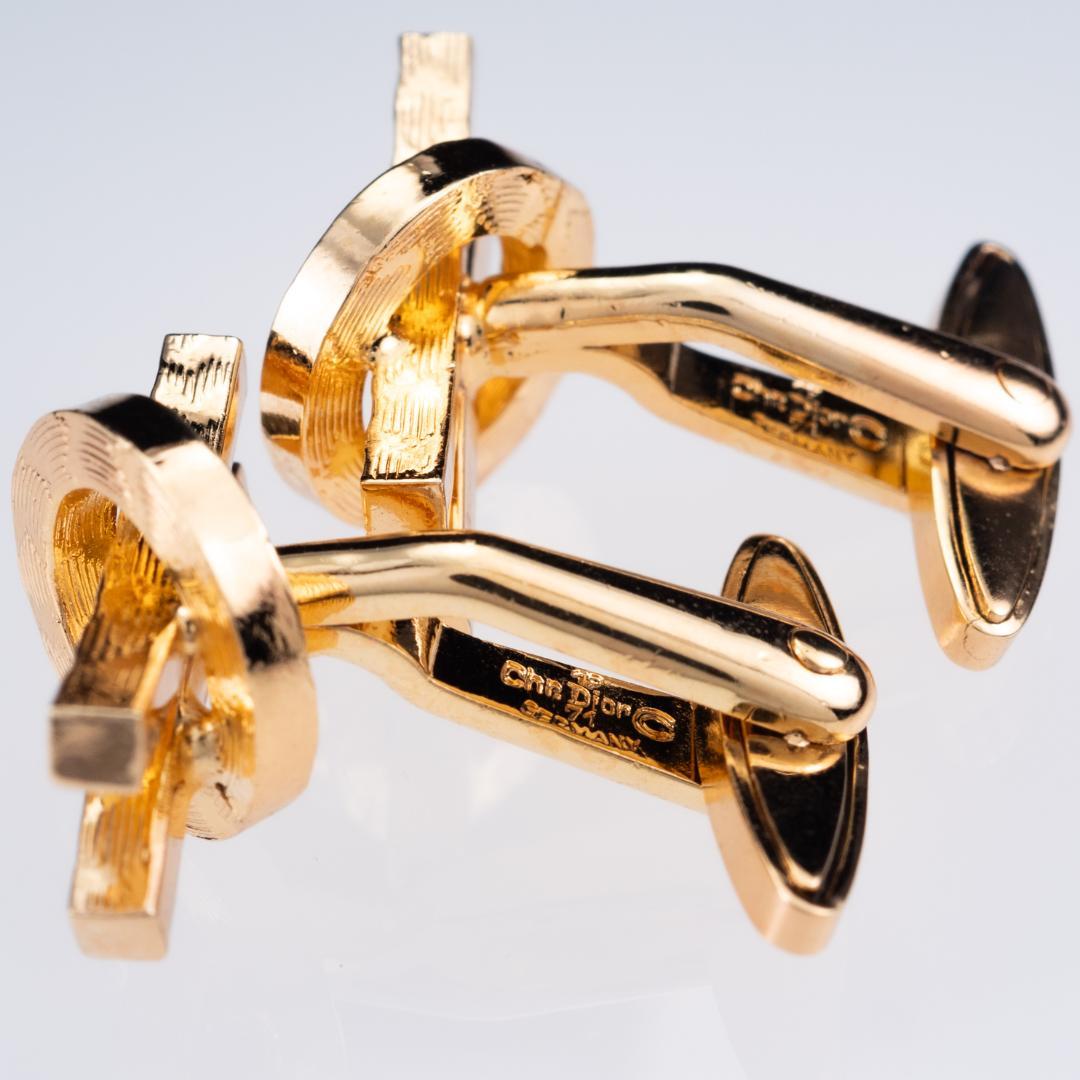 【希少】ヴィンテージ オールドディオール 1974年製 箱有 カフスボタン