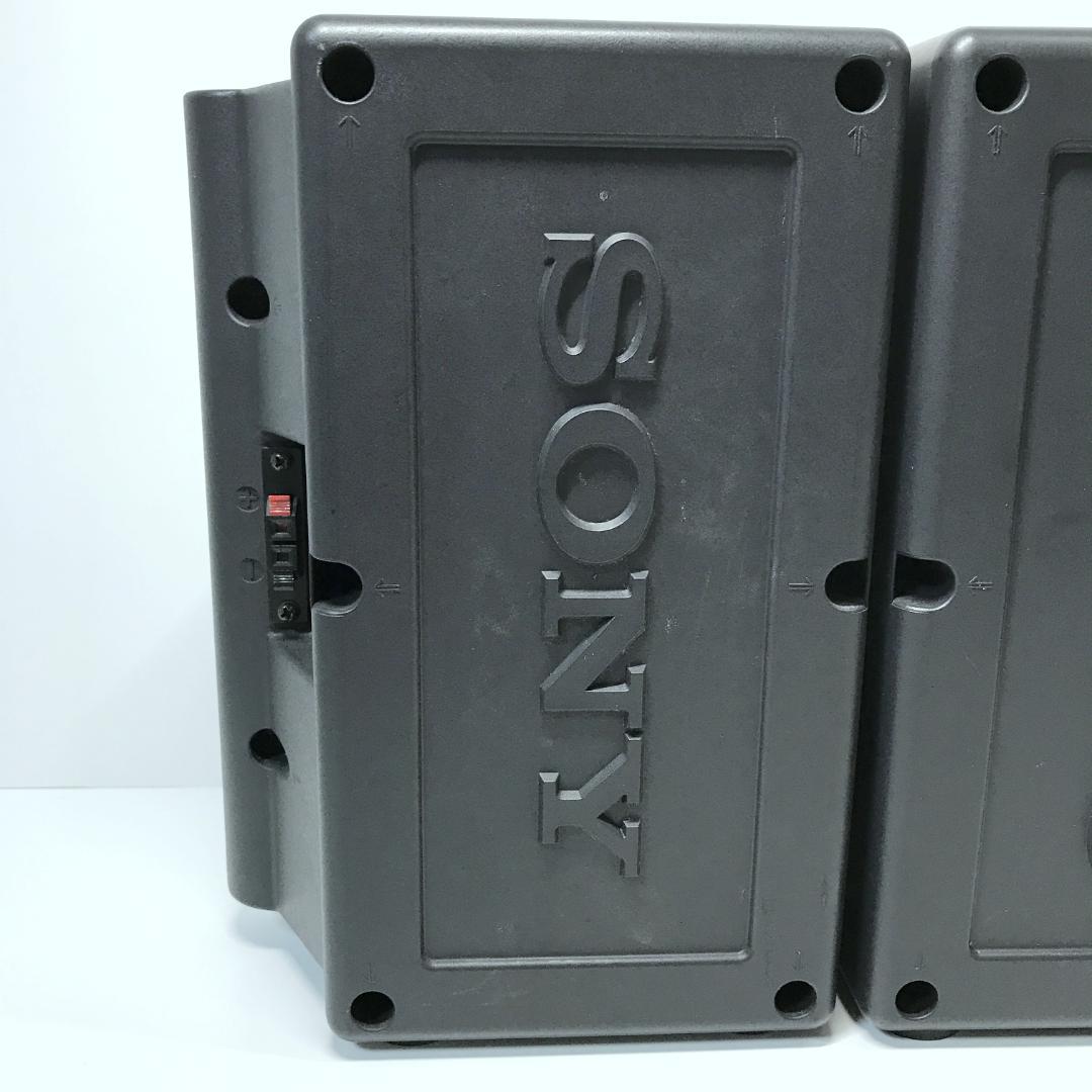 【良品】SONY APM-X5A 2Way平面スピーカーシステム 送料無料