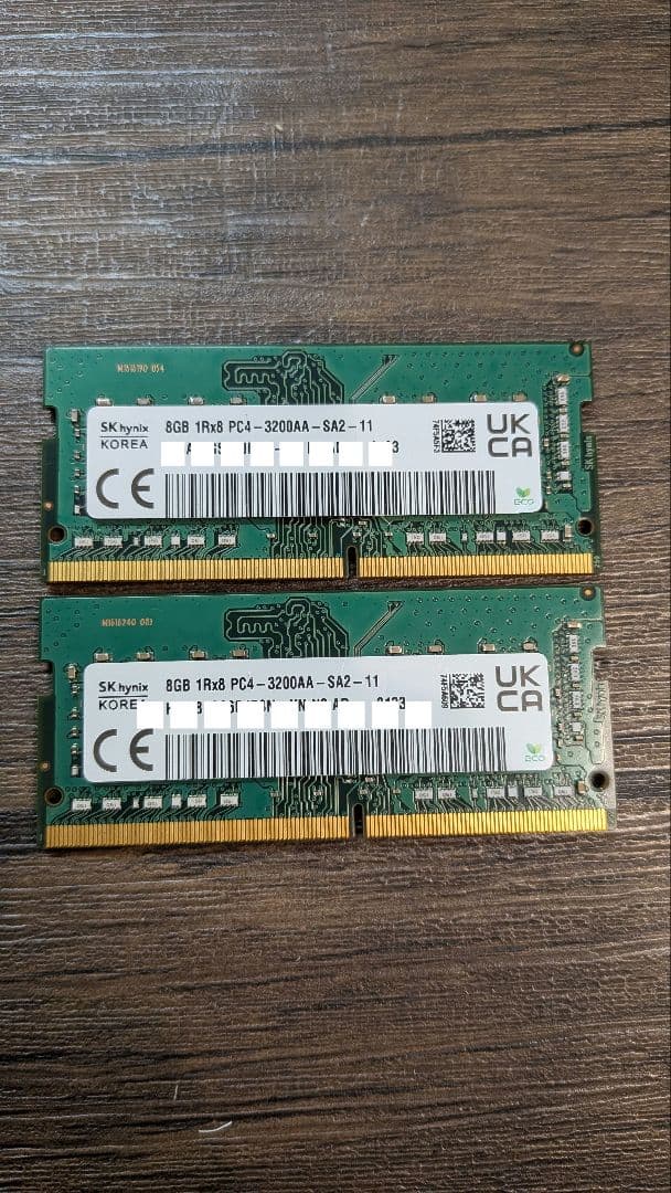 焼*ば様 SK hynix 1Rx8 PC4-3200AA SA2 11 16G