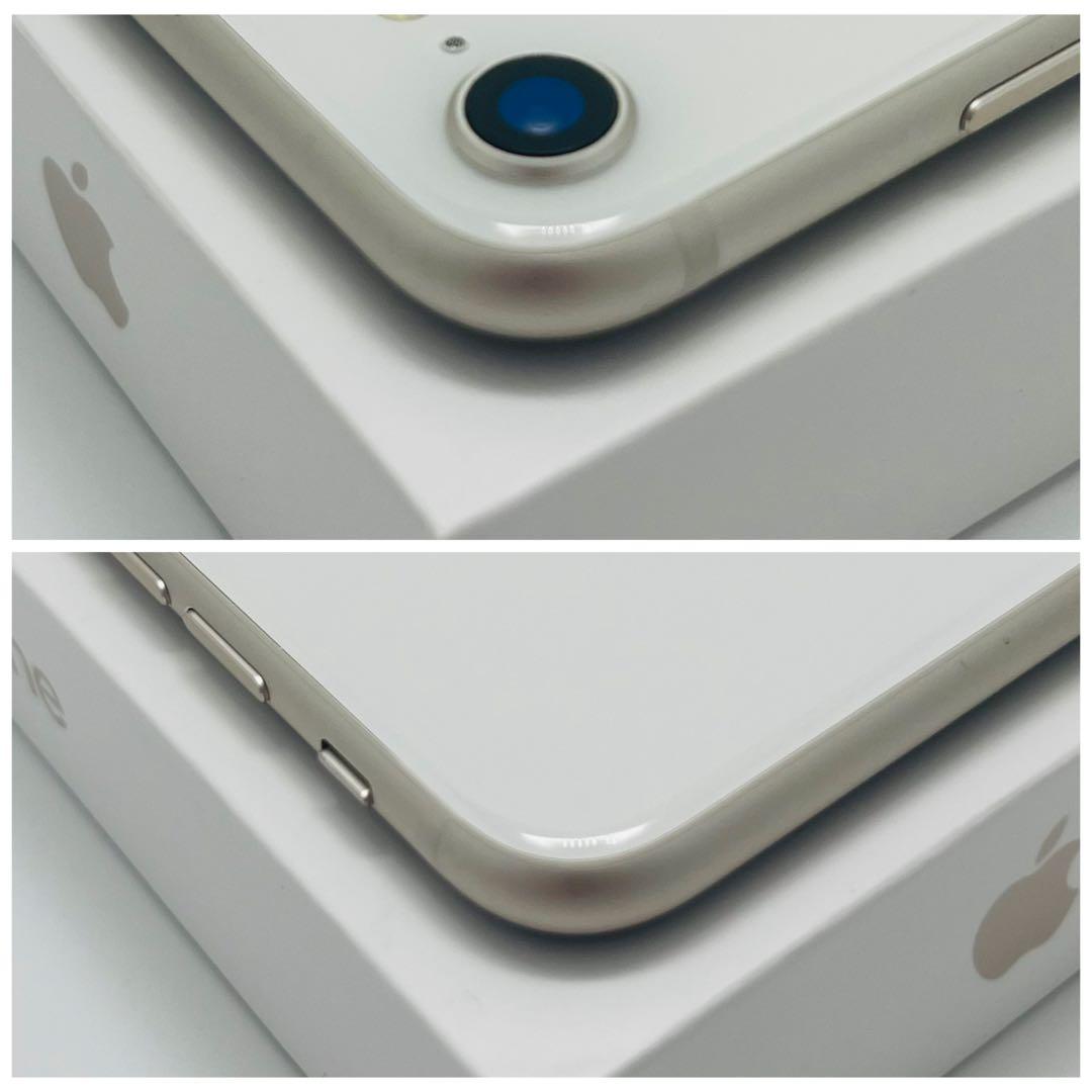 【C】iPhone SE（第3世代）　64GB SIMフリー　ホワイト　本体