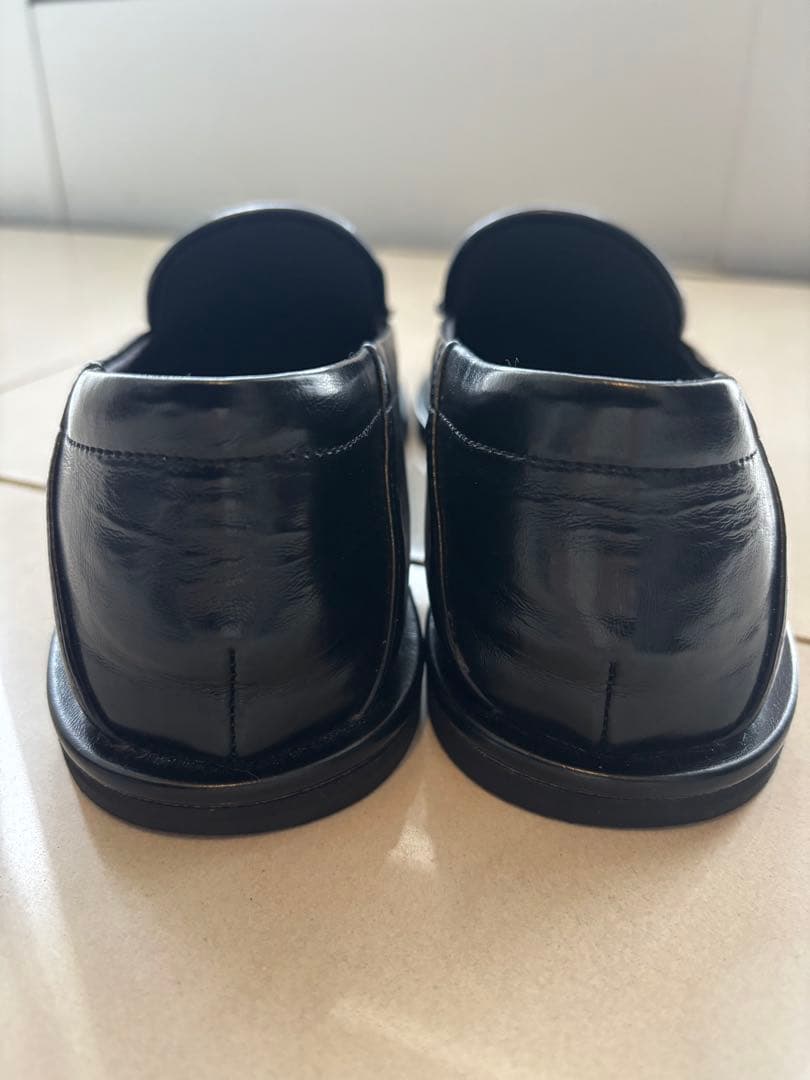 ADAM ET ROPE' ミニマルデザインローファー　23.5㎝　ブラック