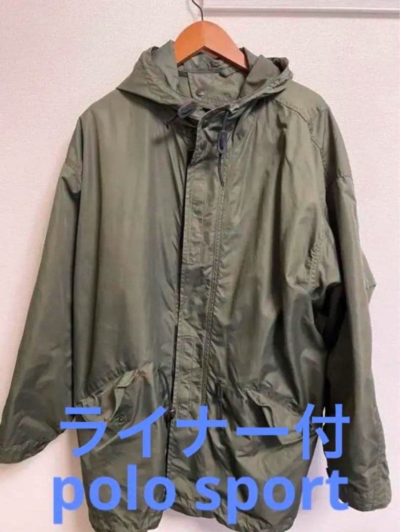 90s polo sport Ralph Laurenミリタリー ライナー