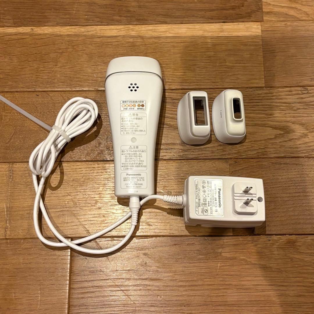 【値下げ】Panasonic パナソニックES-WH77 光美容器 光エステ