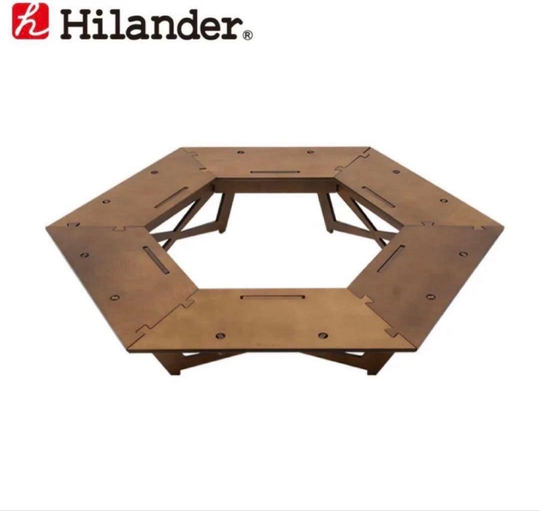Hilander アウトドアテーブル HCA0233 ヘキサゴンテーブル