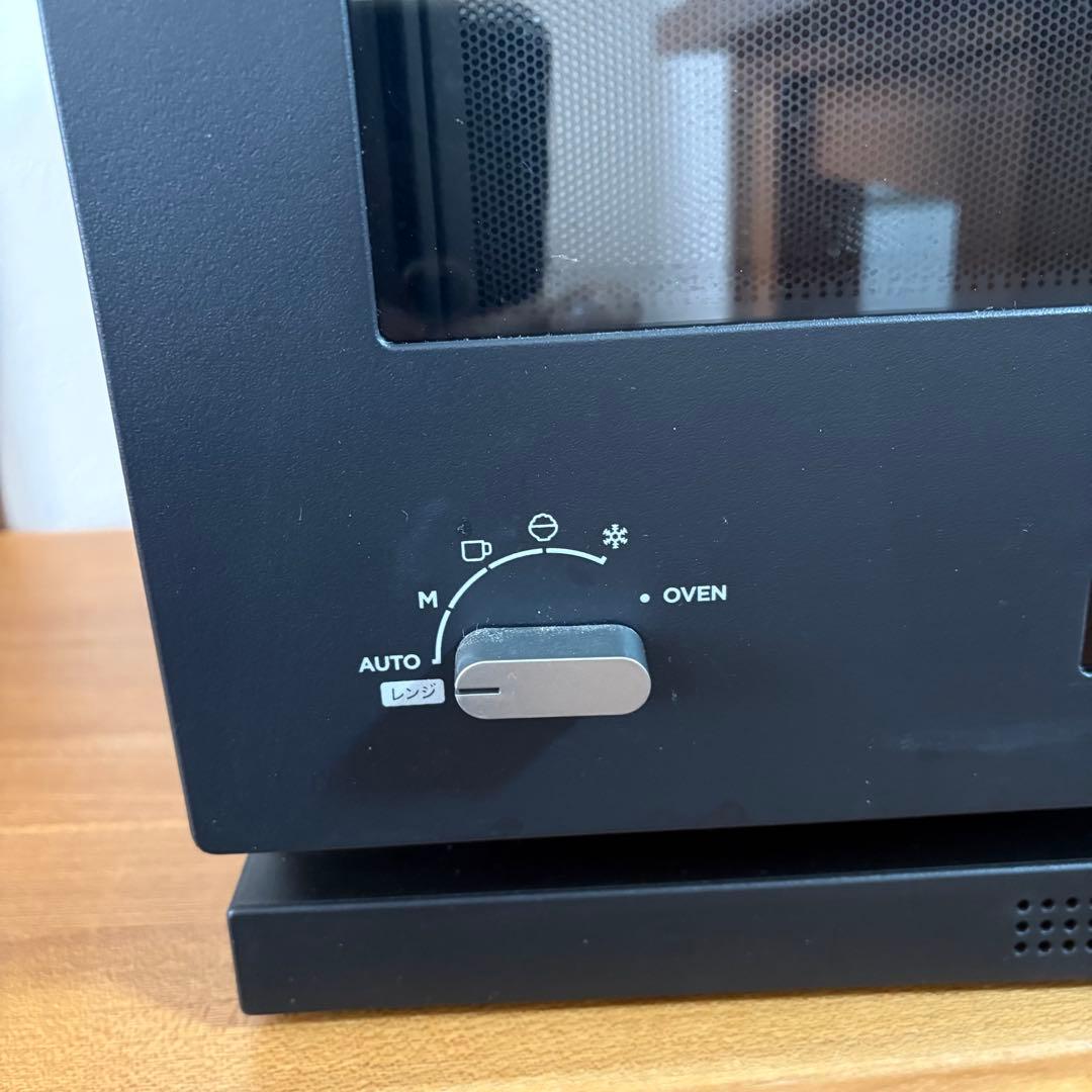 【ジャンク品】美品BALMUDA K04A-BK オーブンレンジ（匿名配送）