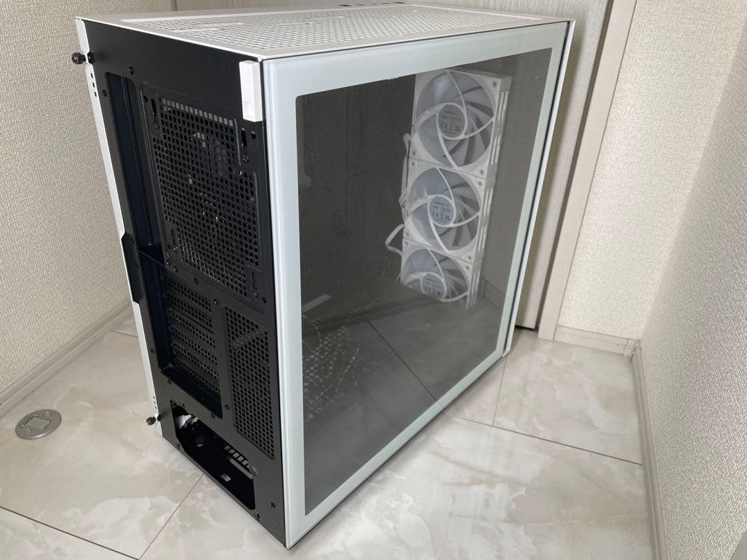 PCケース DeepCool CH510WH ケースファン付 ゲーミングPC