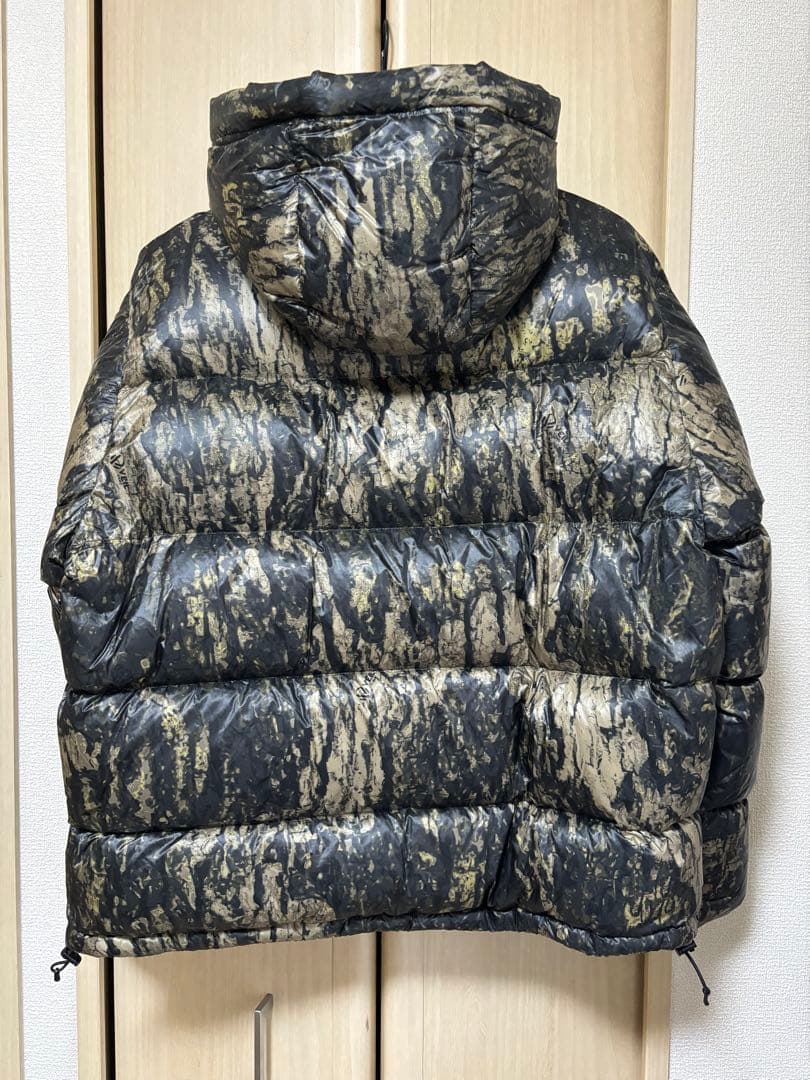 ジャケット・アウター STUSSY DOWN PARKA MICRO RIPSTOP Camo S