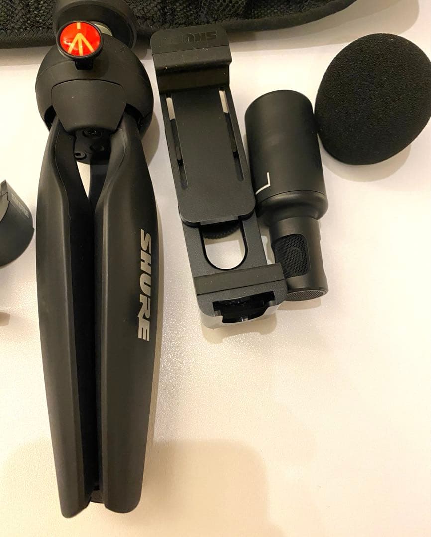未使用 SHURE デジタルステレオコンデンサーマイクロフォン