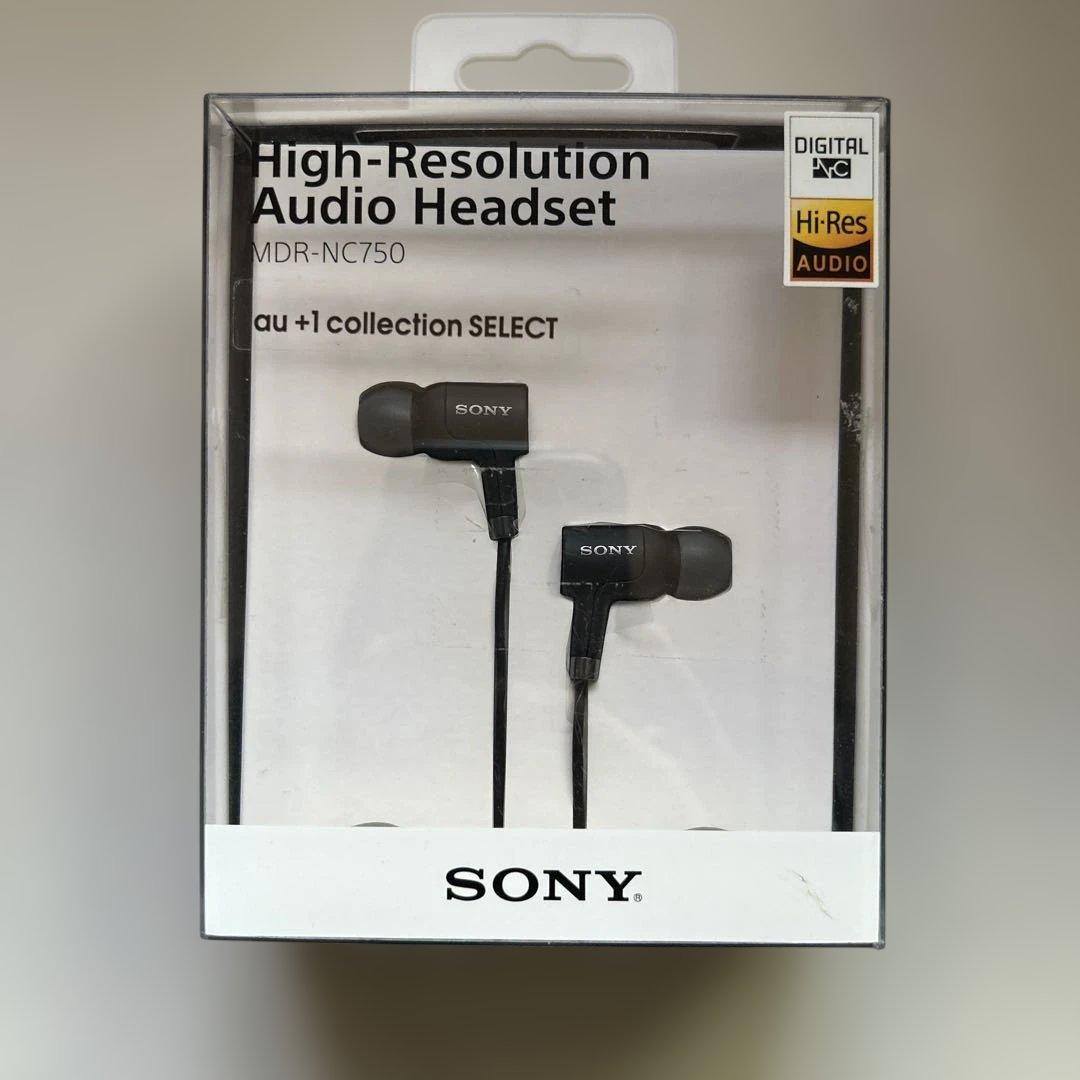 レア　Sony MDR-NC750 ソニー　イヤホン　イヤフォン