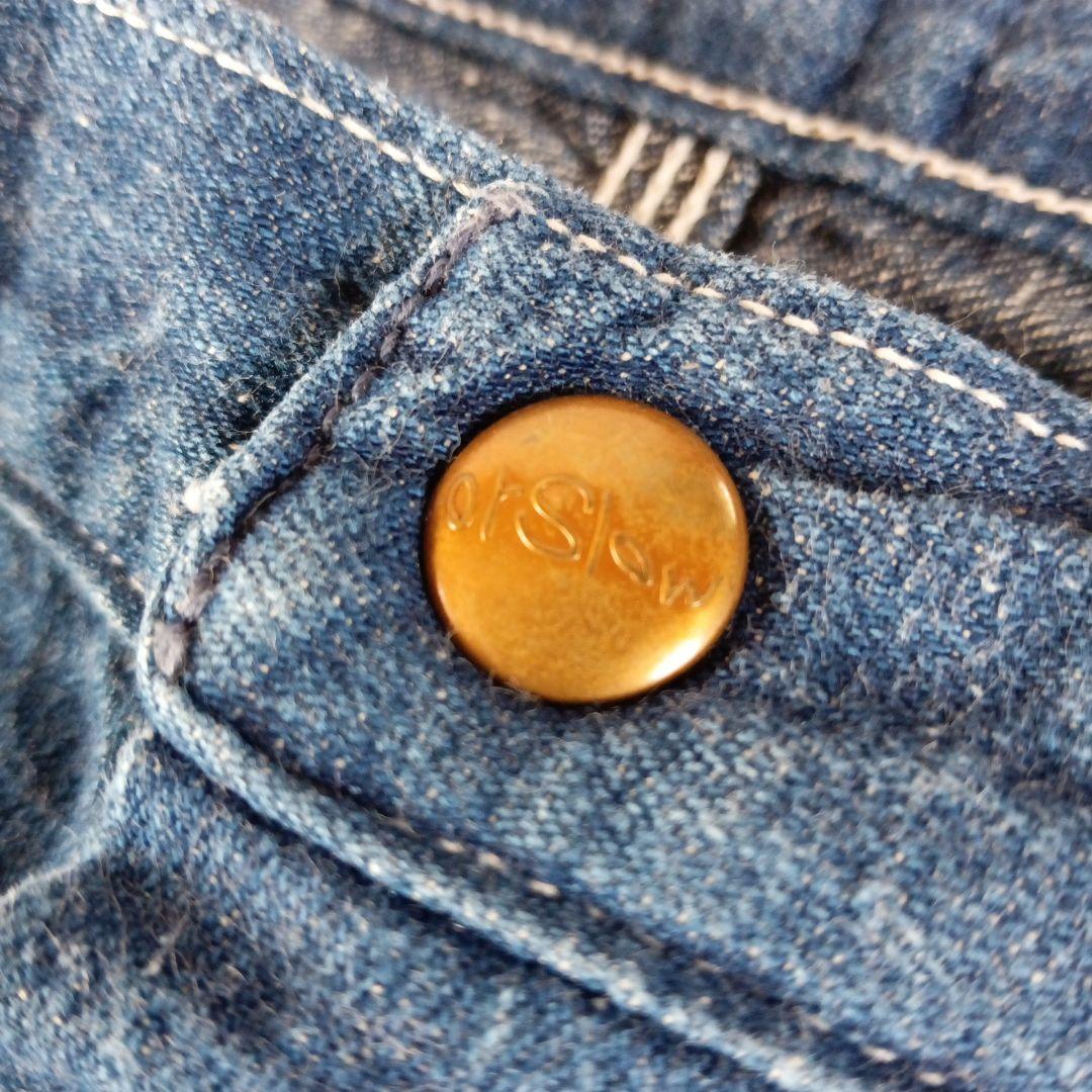 美品◆orSlow オアスロウ ペインターパンツ デニム 日本製