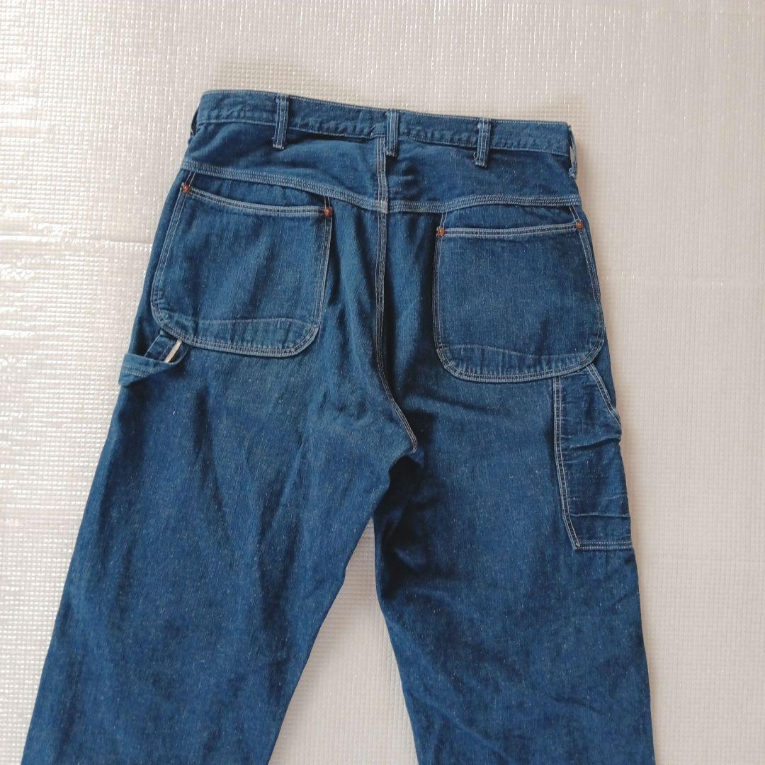 美品◆orSlow オアスロウ ペインターパンツ デニム 日本製