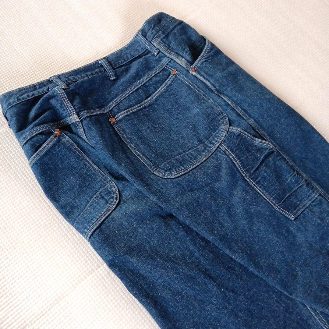 美品◆orSlow オアスロウ ペインターパンツ デニム 日本製