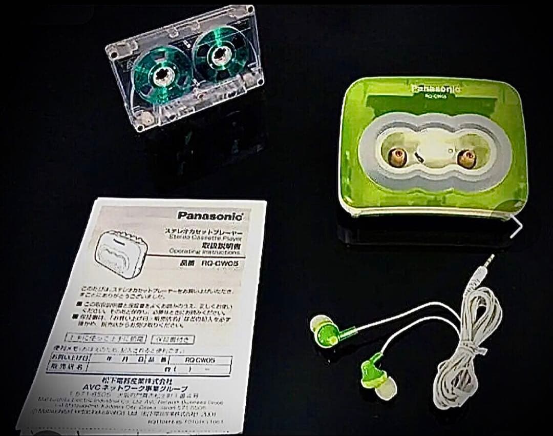 カセットプレーヤーPanasonic RQ-CW05 「 整備済み、完動超美品」