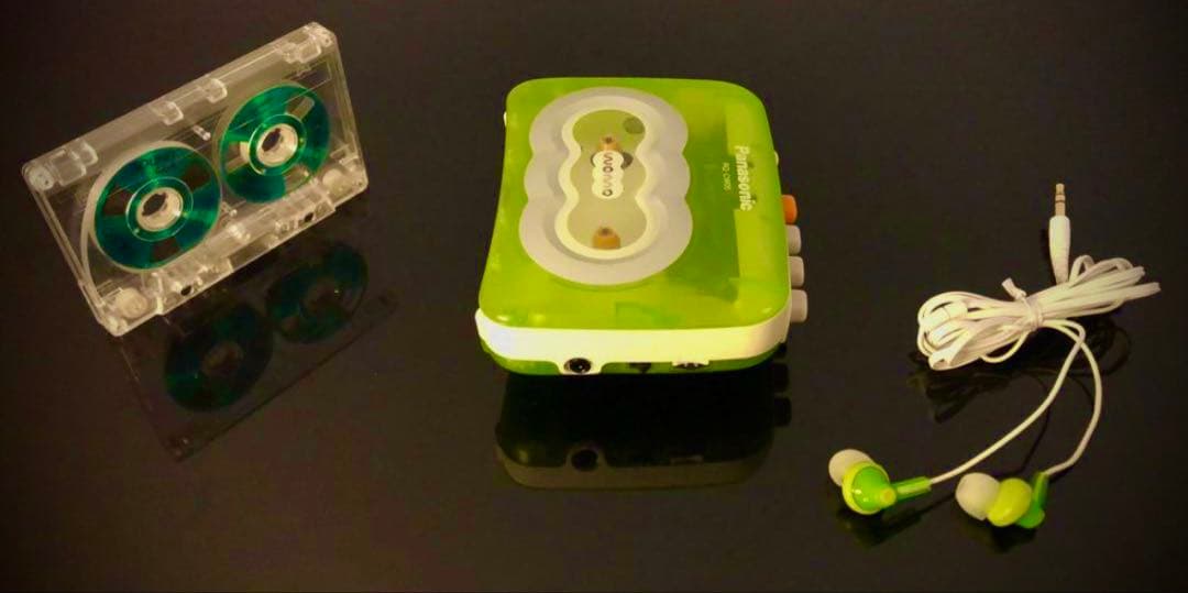 カセットプレーヤーPanasonic RQ-CW05 「 整備済み、完動超美品」