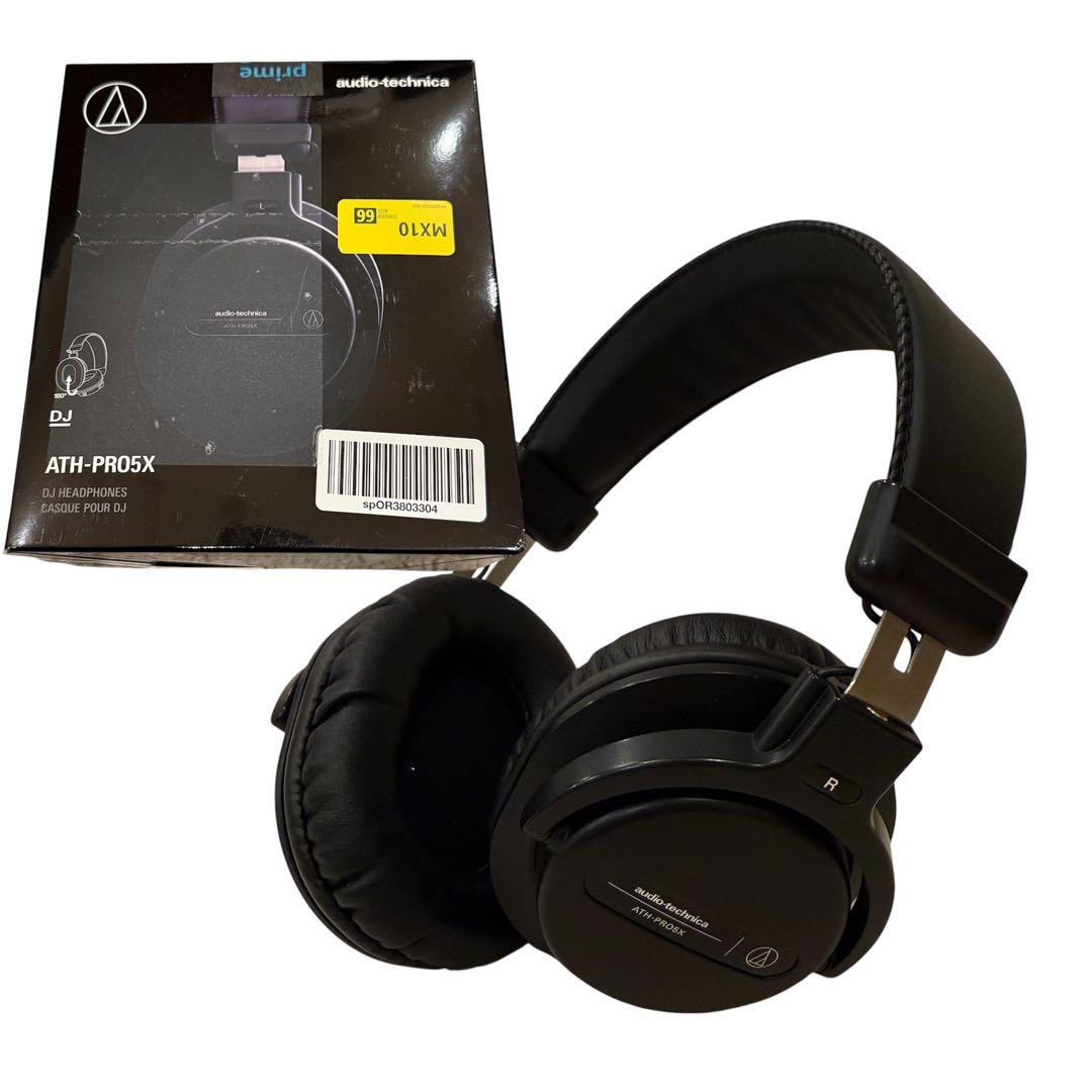 【美品】audio-technica ATH-PRO5X DJ用ヘッドホン