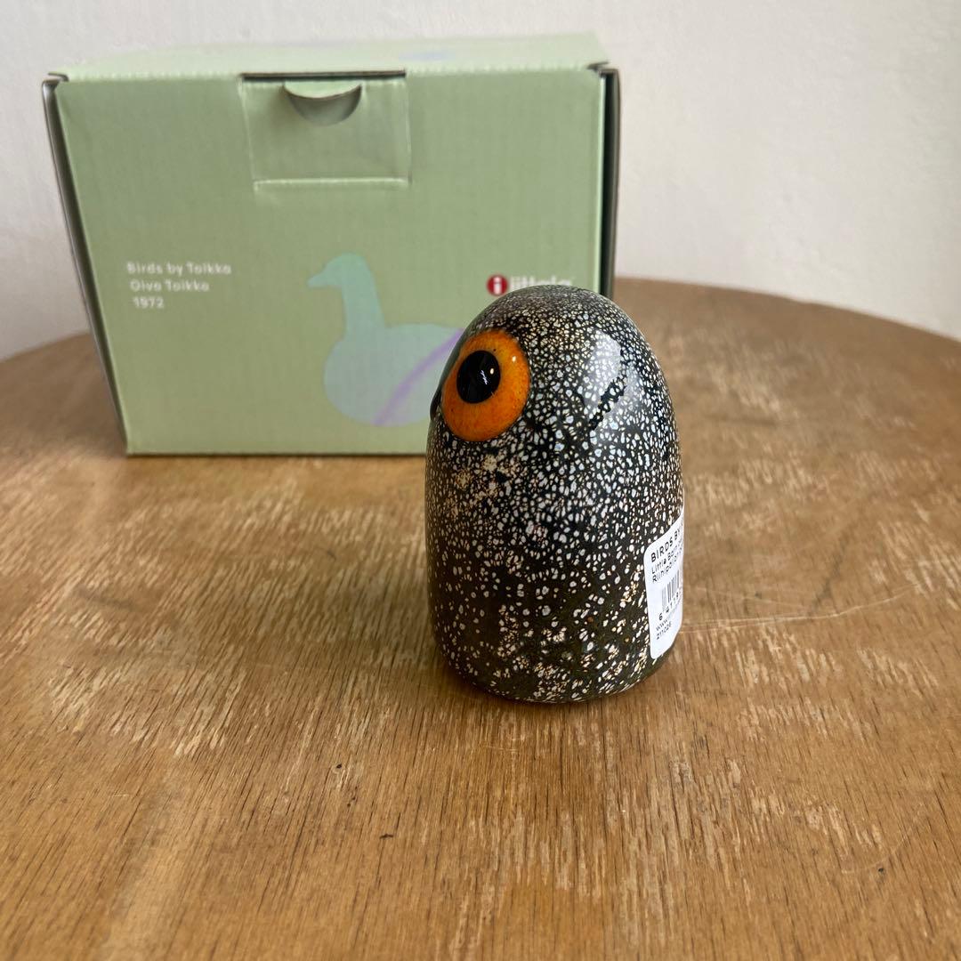 イッタラ　ふくろう　 リトルバーンオウル　ブラウン　scope バード　ひな