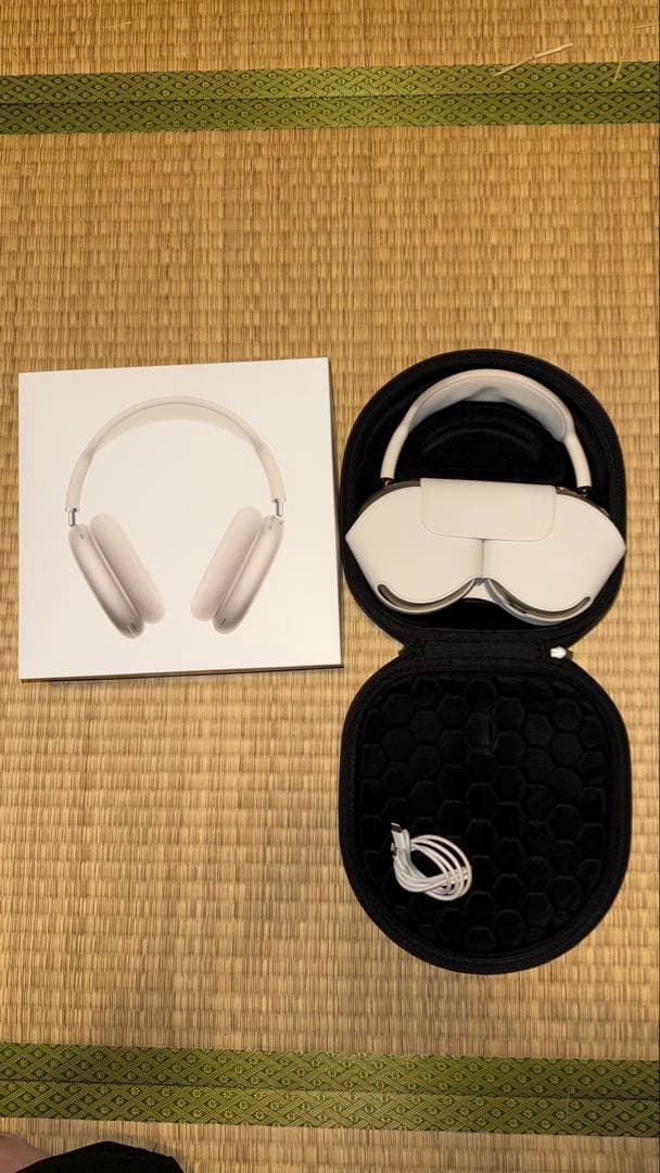 AirPods Max 第2世代スターライト 本体 別売りカバーケース付き