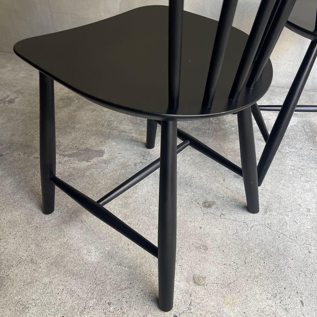 FDB モブラー J46 チェア グレー 北欧チェア　2脚セット