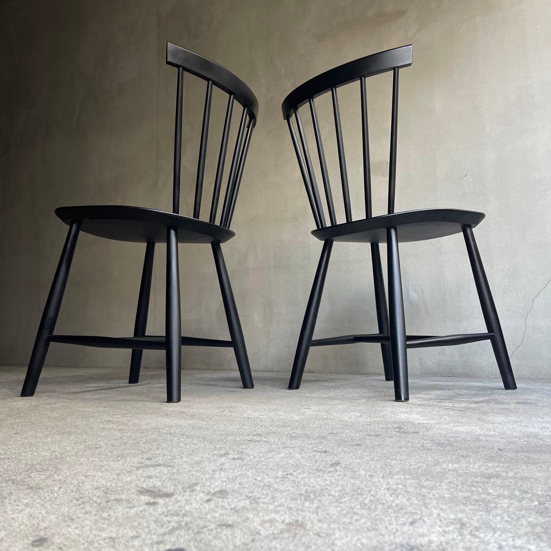 FDB モブラー J46 チェア グレー 北欧チェア　2脚セット