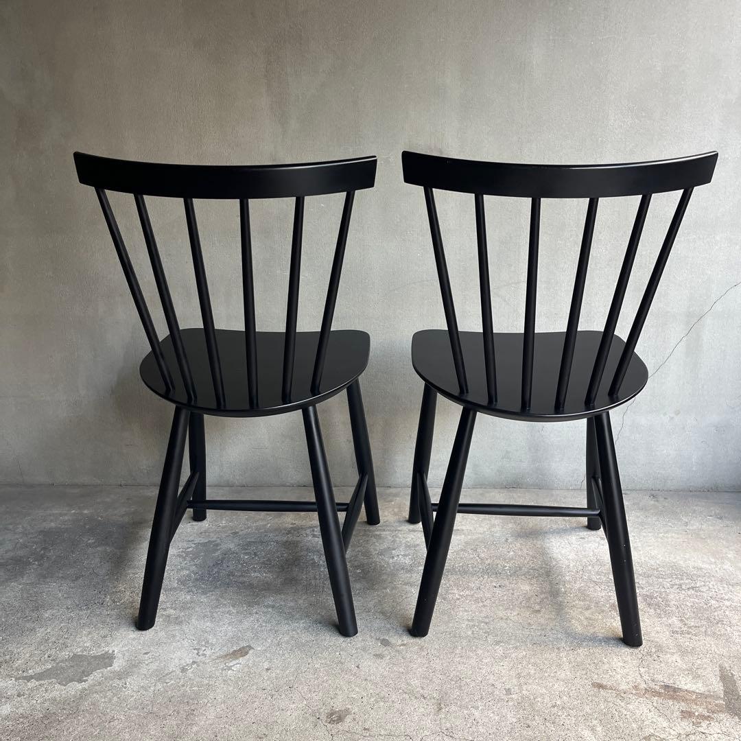 FDB モブラー J46 チェア グレー 北欧チェア　2脚セット