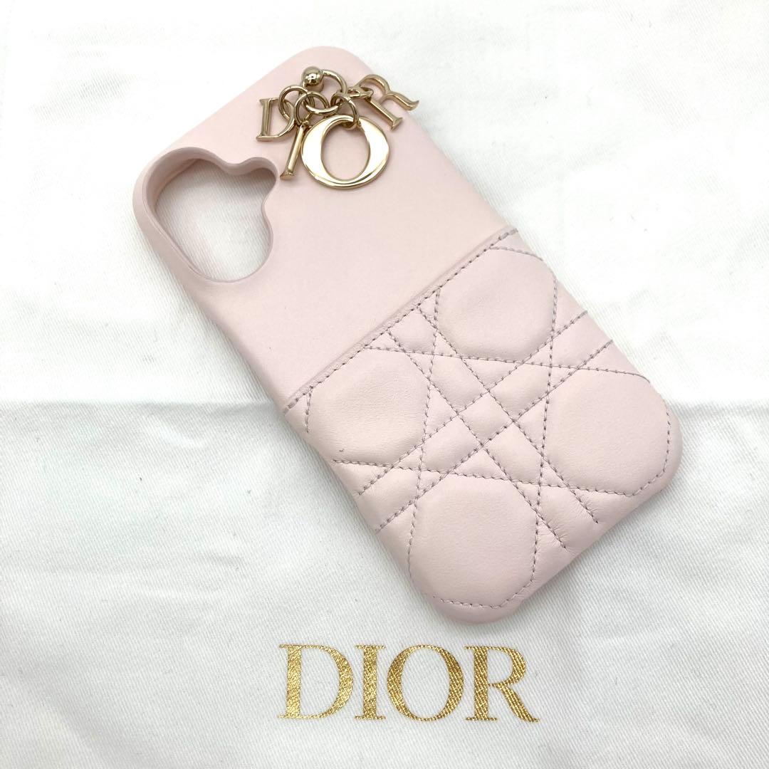 極美品 クリスチャンディオール iPhone16 ケース バンパー 日本限定