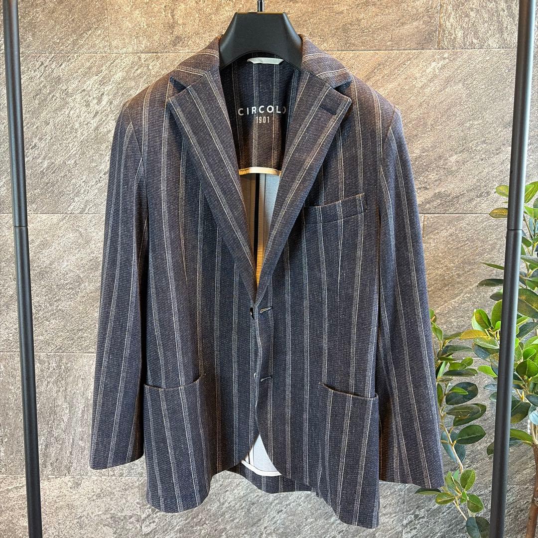未使用品　チルコロCIRCOLO 1901 ストライプジャケット