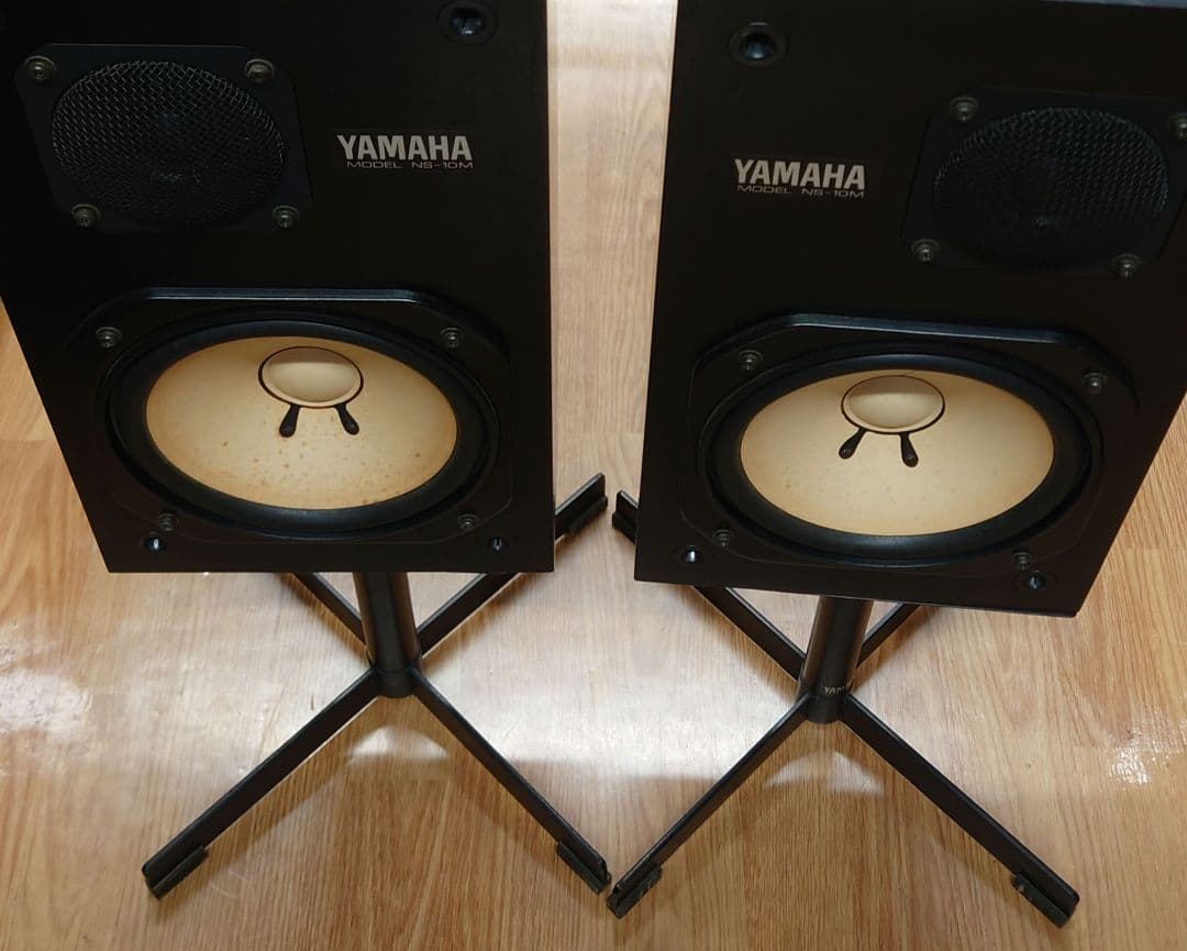 ■「YAMAHA　NS-10M」に使用YAMAHAスピーカースタンドセット
