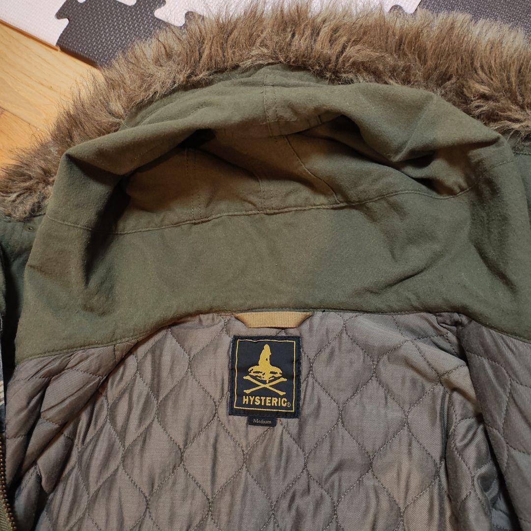 hysterical glamour迷彩柄 フード付き ミリタリージャケット