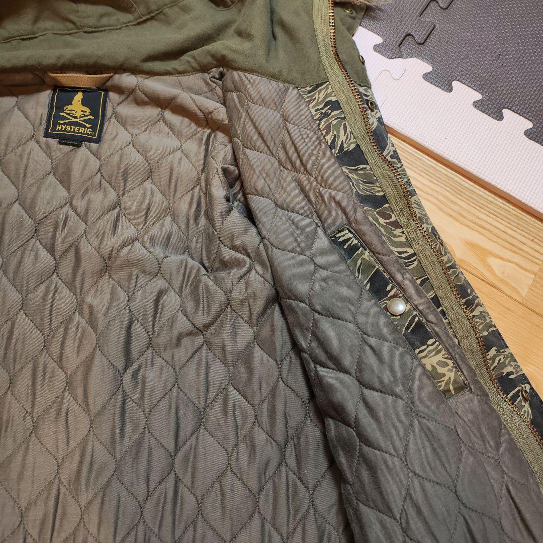 hysterical glamour迷彩柄 フード付き ミリタリージャケット