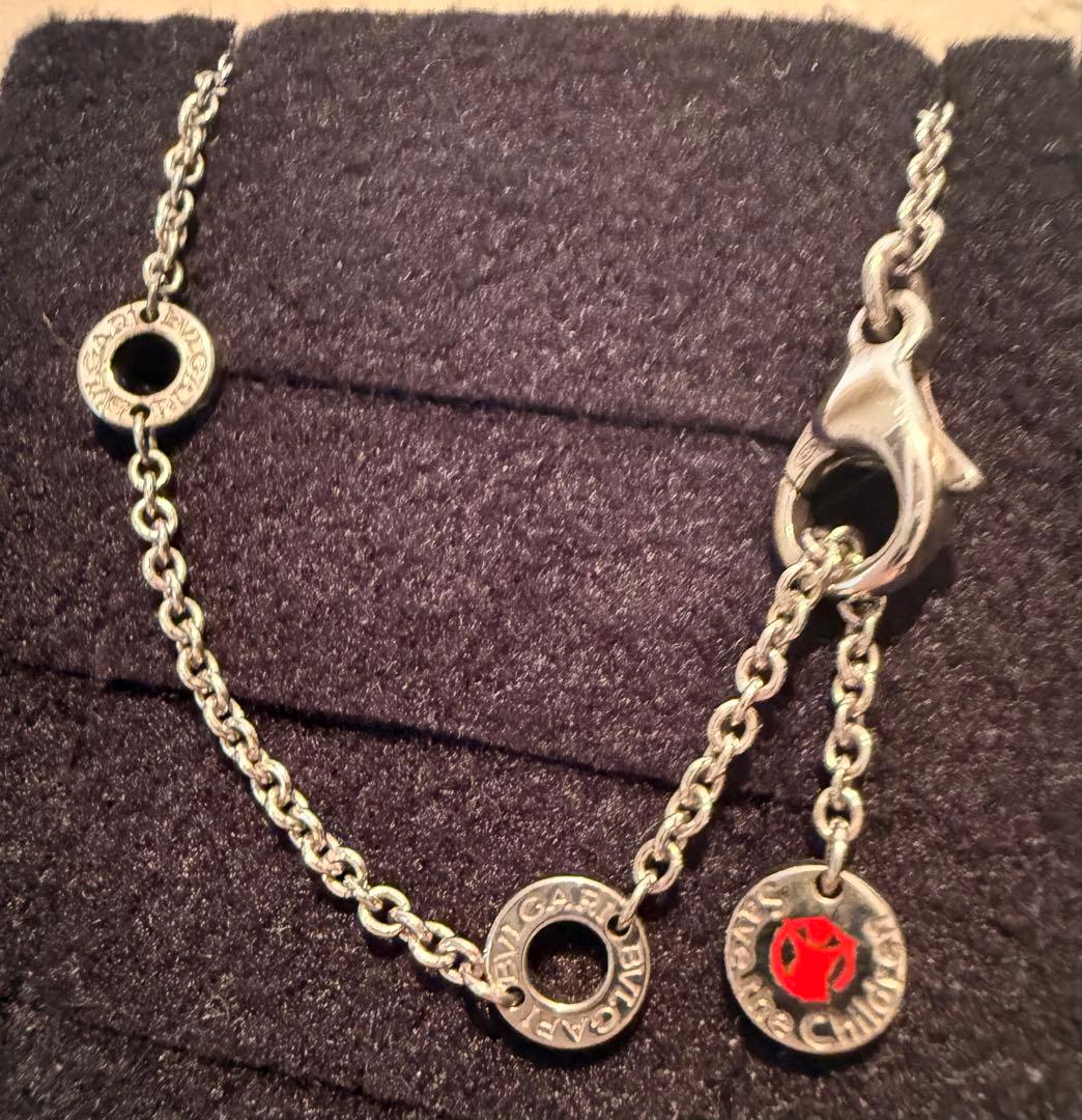 ブルガリ　ビーゼロワン　セーブ・ザ・チルドレン ネックレス