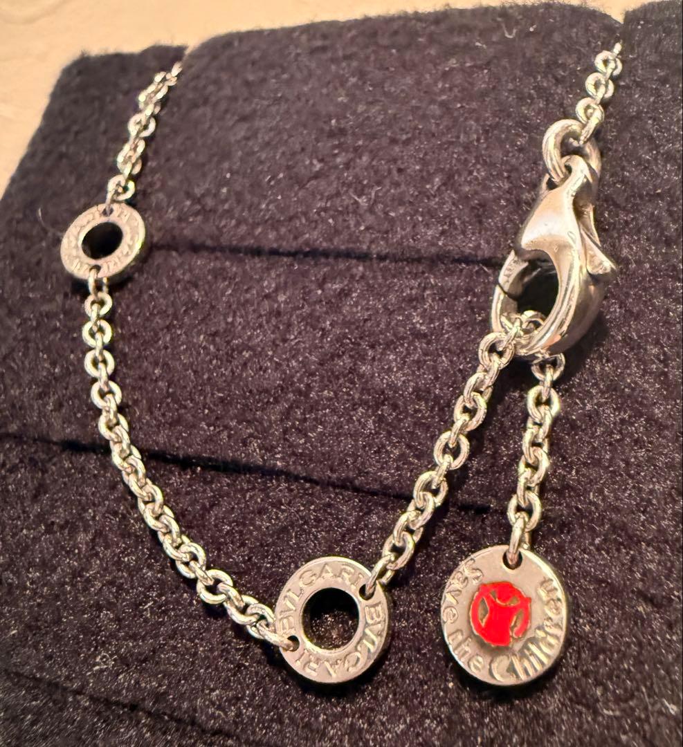 ブルガリ　ビーゼロワン　セーブ・ザ・チルドレン ネックレス