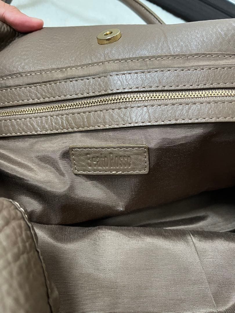 【極美品】Beato Rosso レザー　ビジネス　トートバッグ 2way 茶色