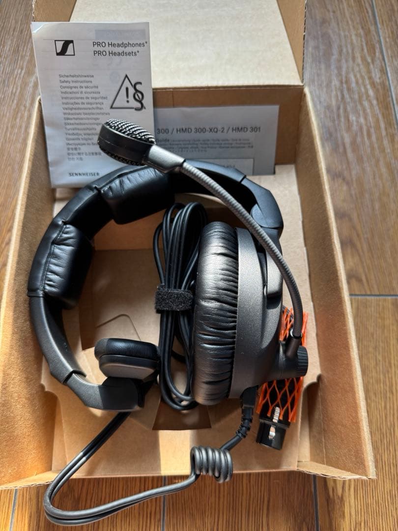 Sennheiser HMD 301 PRO-X4F 有線ヘッドセット